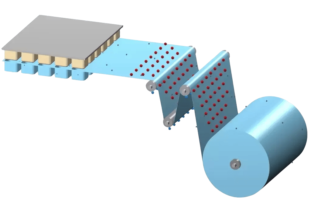 Plateaux thermoformés — contamination statique