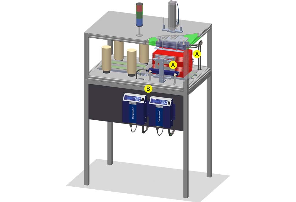 Blocage électrostatique — stabilisation piles packaging