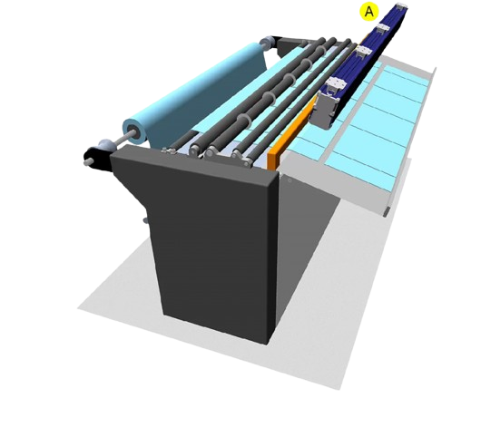 Découpe de feuilles plastiques — contrôle statique